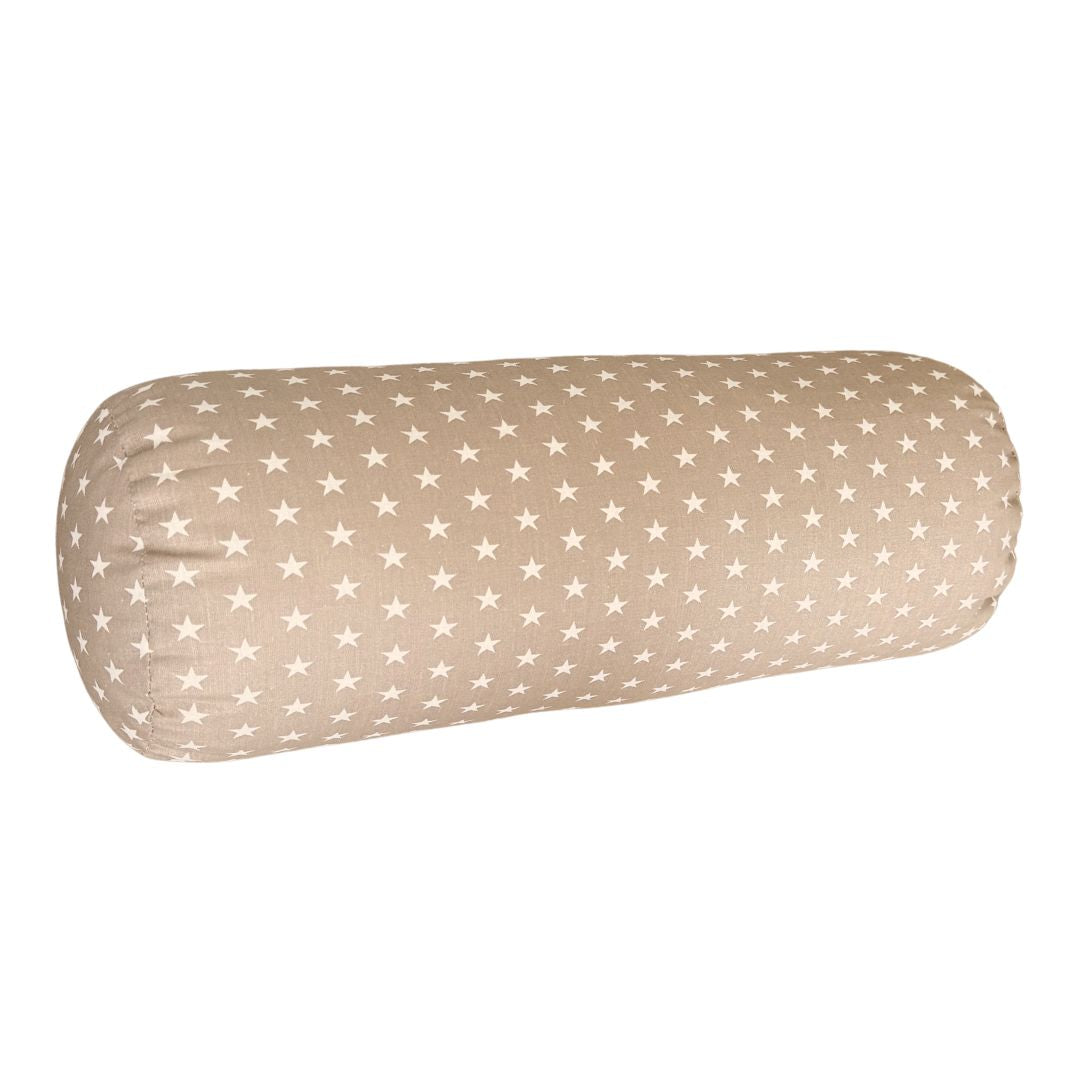 Beige verzweigtes Zylinderkissen