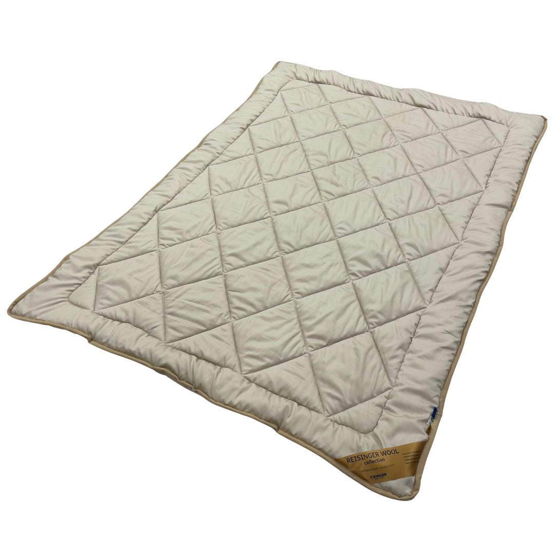 White - Wool 4-season duvet - 140x200 cm