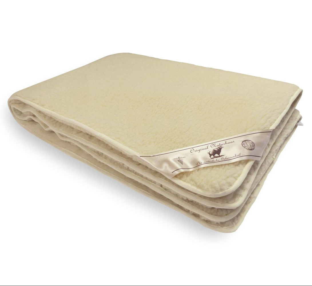 Doppelseitige Wolldecke - 600 gr/m2 