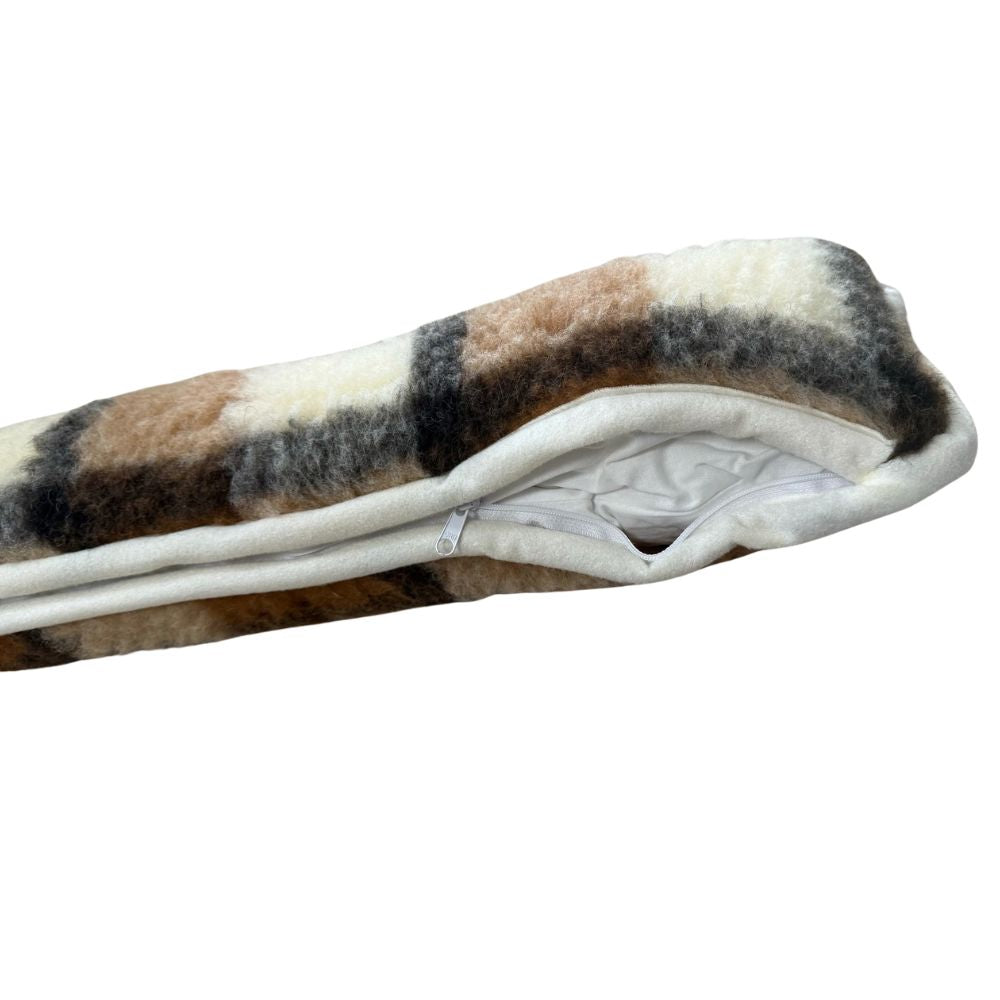 Wool draught excluder pattern - 520 gr/m2