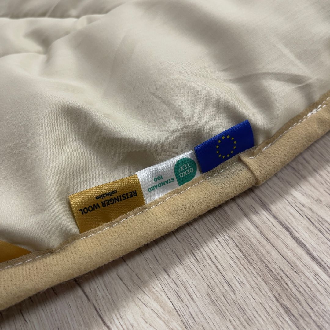 White - Wool 4-season duvet - 140x200 cm