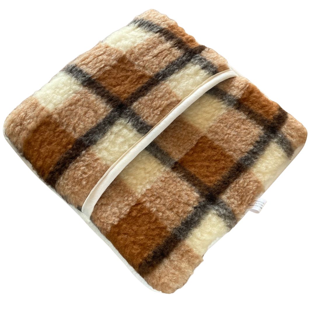 Woll-Beinwärmer - 42x42 cm - groß