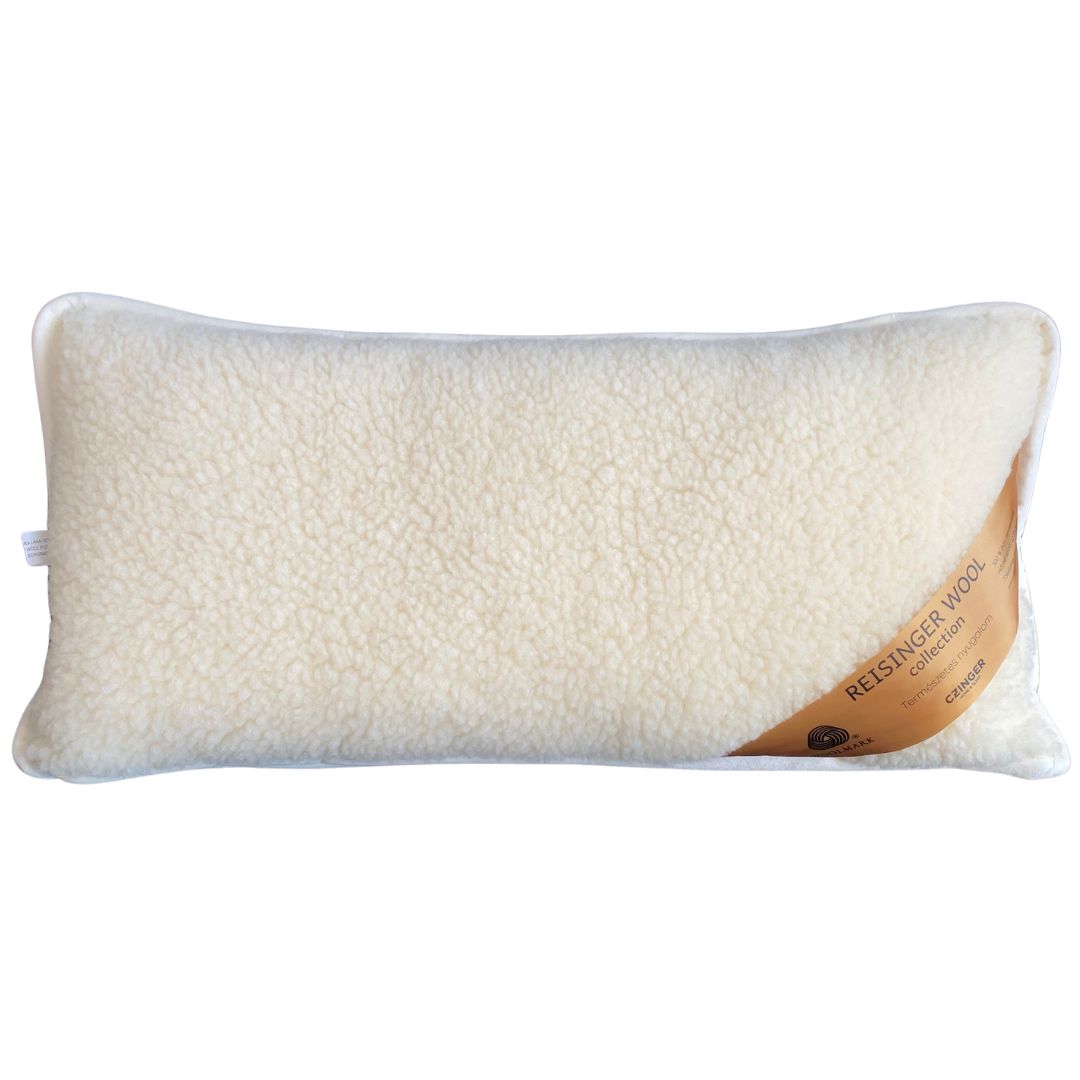 Gyapjú Euro párna kétoldalas 450 gr/m2 - 40x80 cm