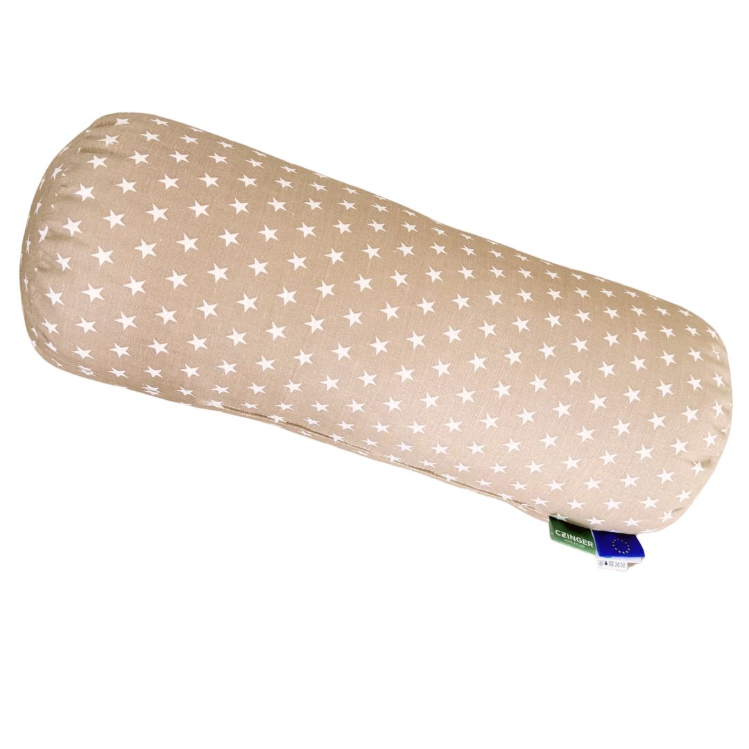 Beige verzweigtes Zylinderkissen