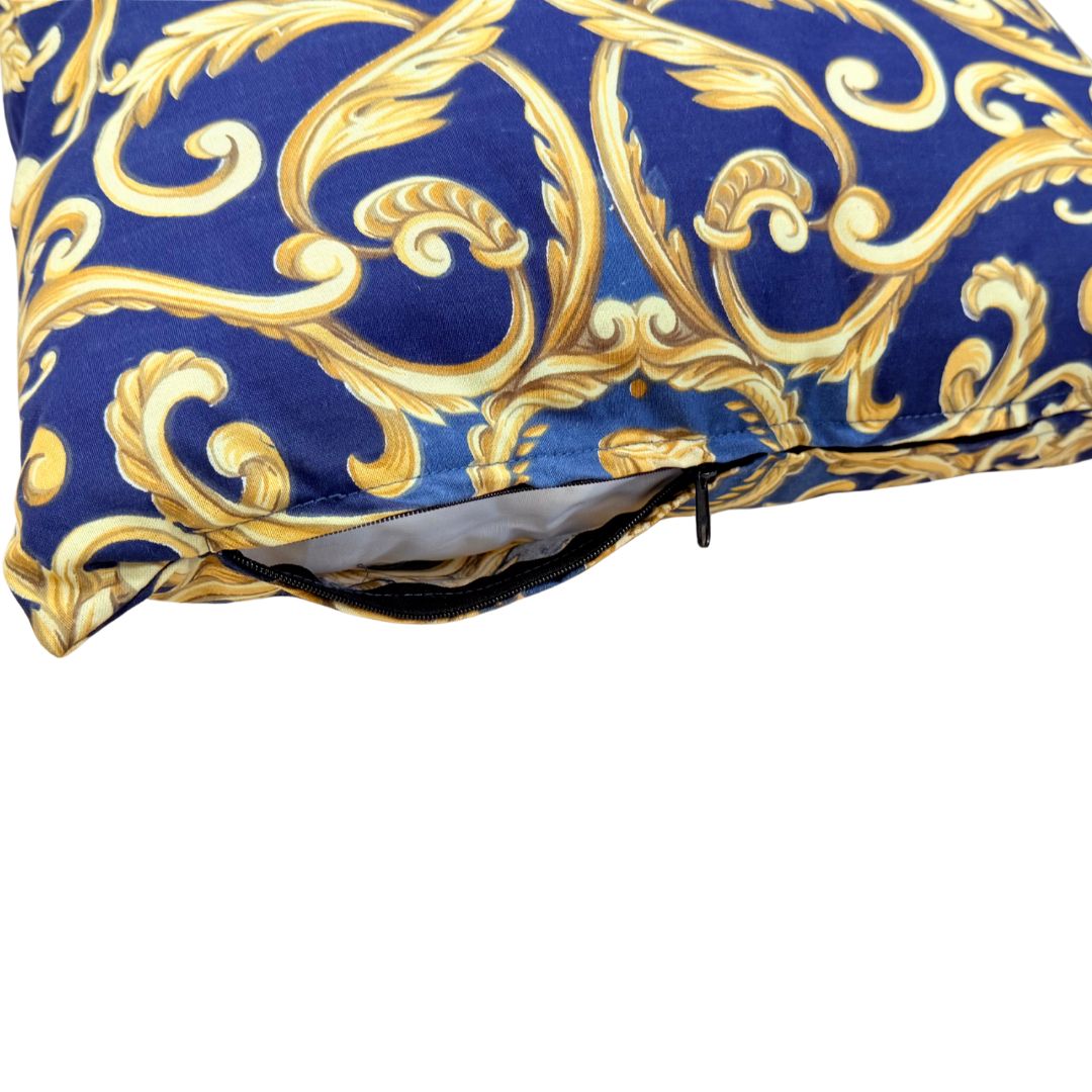 Dekokissen - 3-teiliges Kissenset, mit Einlage - mit Reißverschluss - BLACK OUT