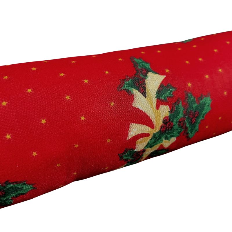 Weihnachtszugluftstopper - Glockenmuster