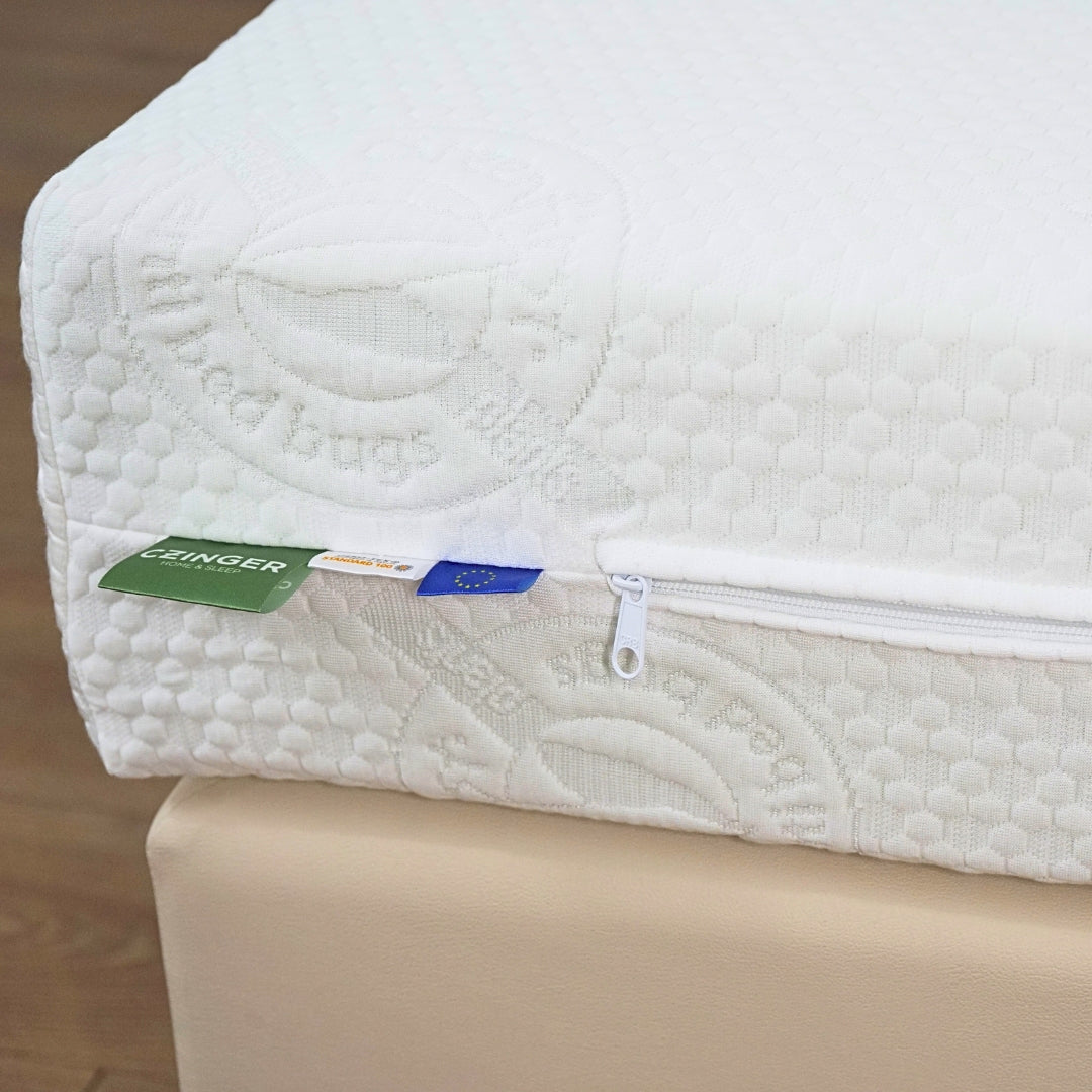 Czingerhome GREENFIRST® Anti Bettwanzen - Matratzenbezug mit Reißverschluss, abnehmbar (gegen Bettwanzen)