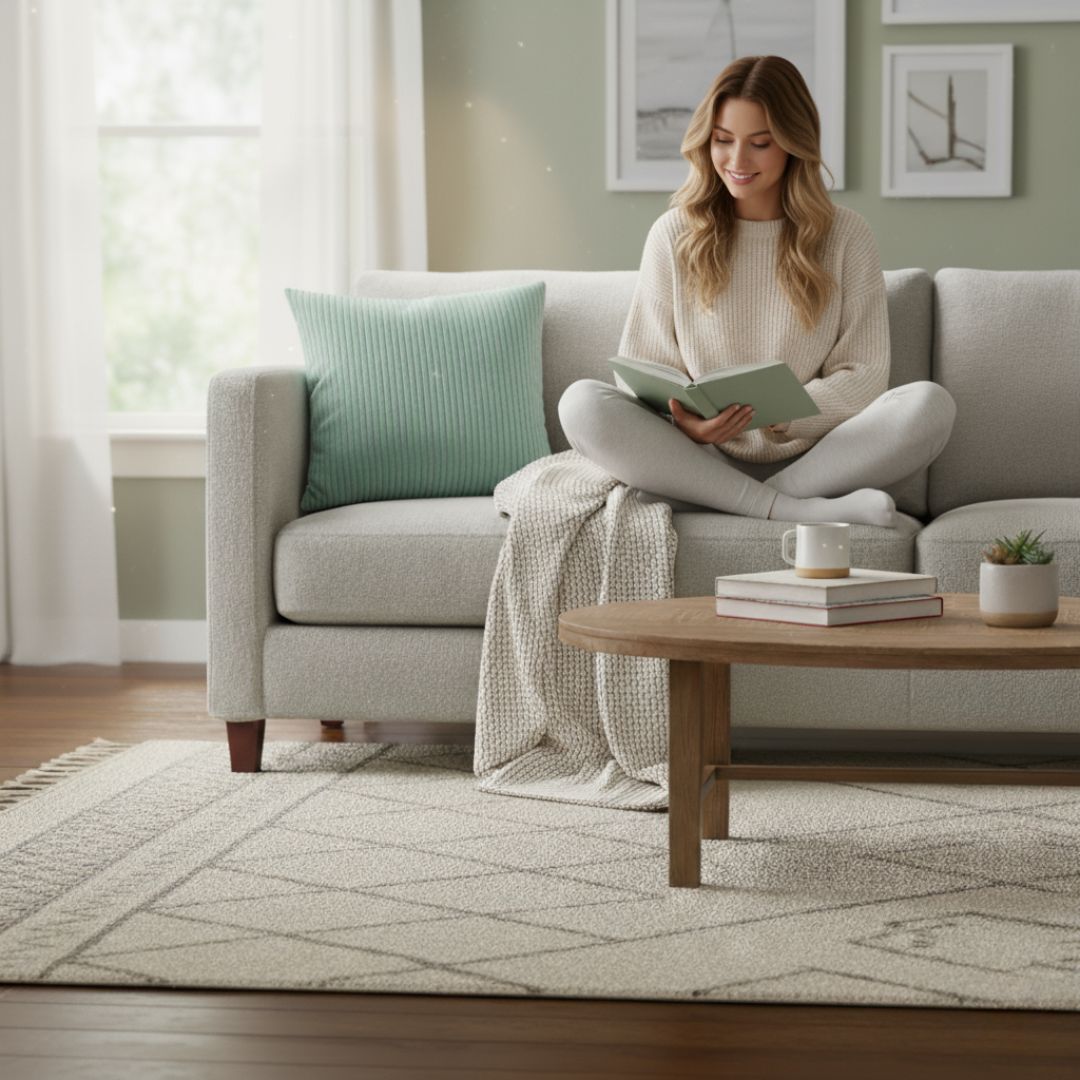 Corduroy decorative pillow - 45x45 cm