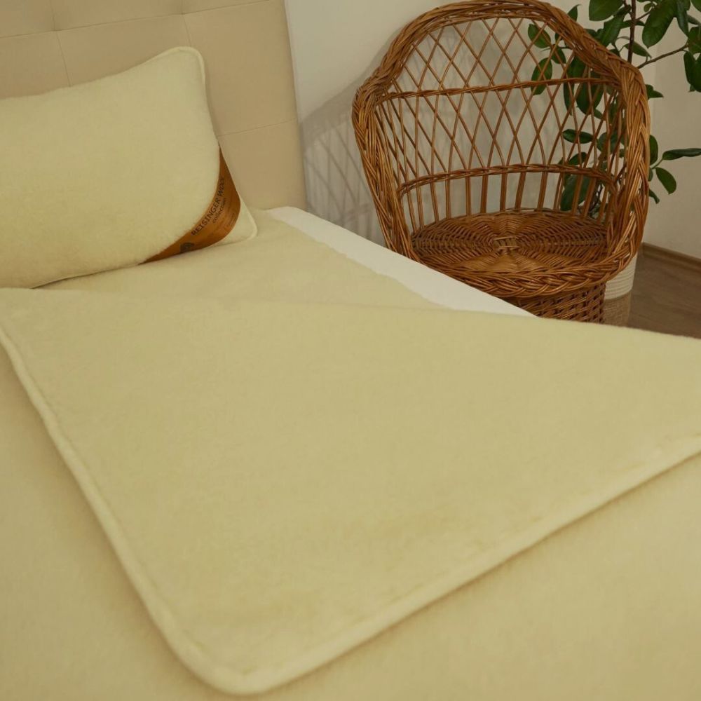 Kasmír-Gyapjú Takaró kétoldalas 550gr/m2 - 135x200 cm LUXUS MINőSÉG!