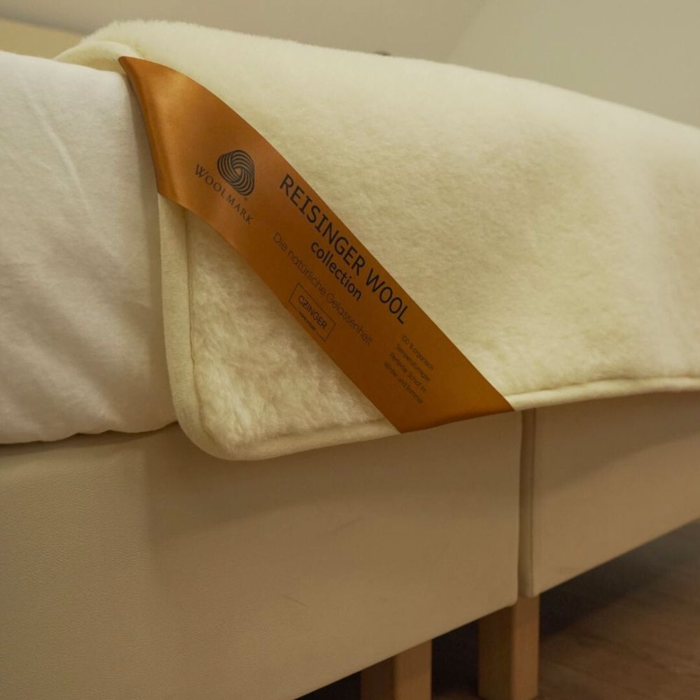 Kaschmir-Wolldecke doppelseitig 550gr/m2 - 135x200 cm LUXUSQUALITÄT!