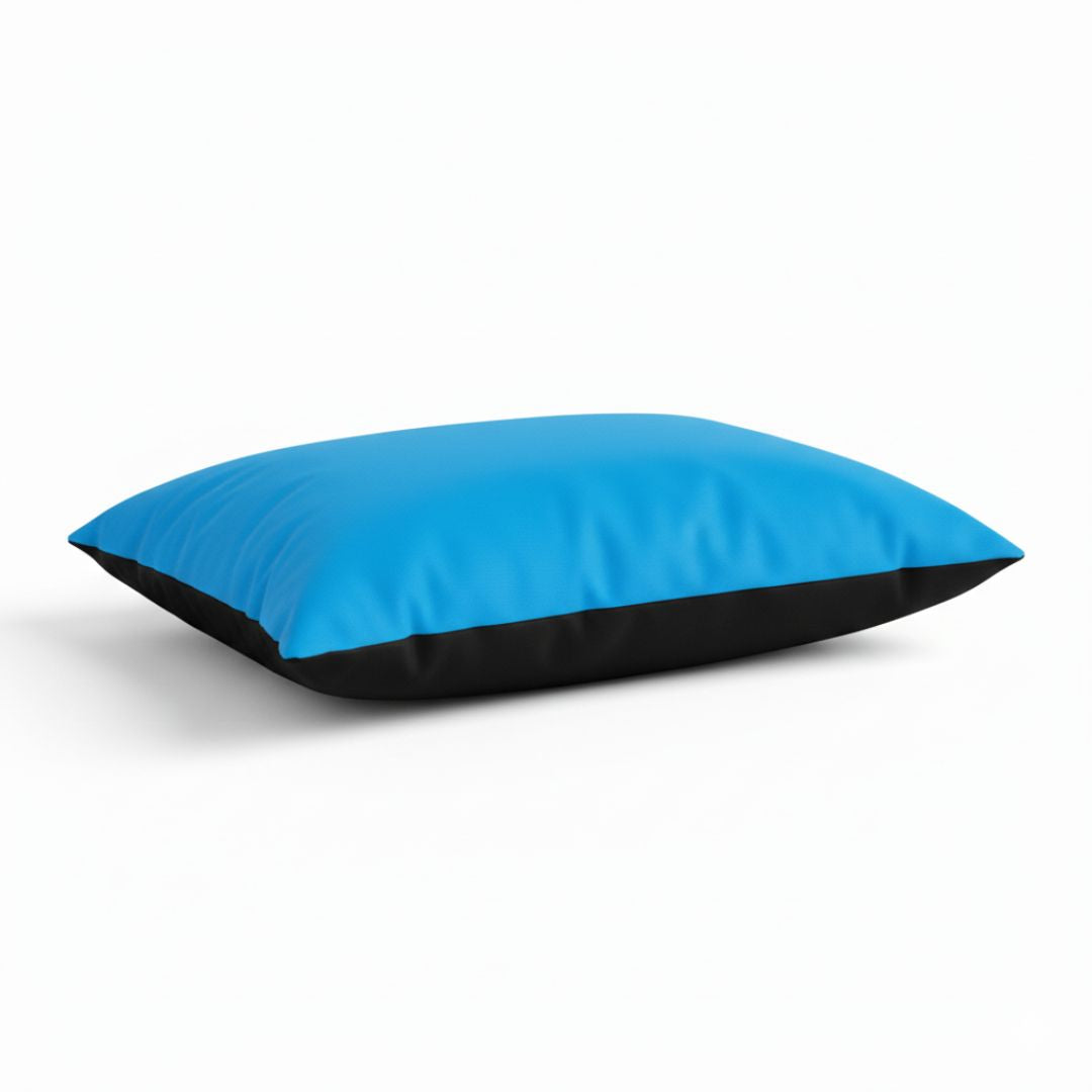 Doppelseitiges Designkissen - Hundebett - blass/dunkelrosa