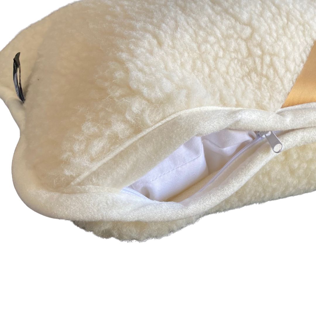 Wool pillow double-sided 600 gr/m2 - 40x50 cm