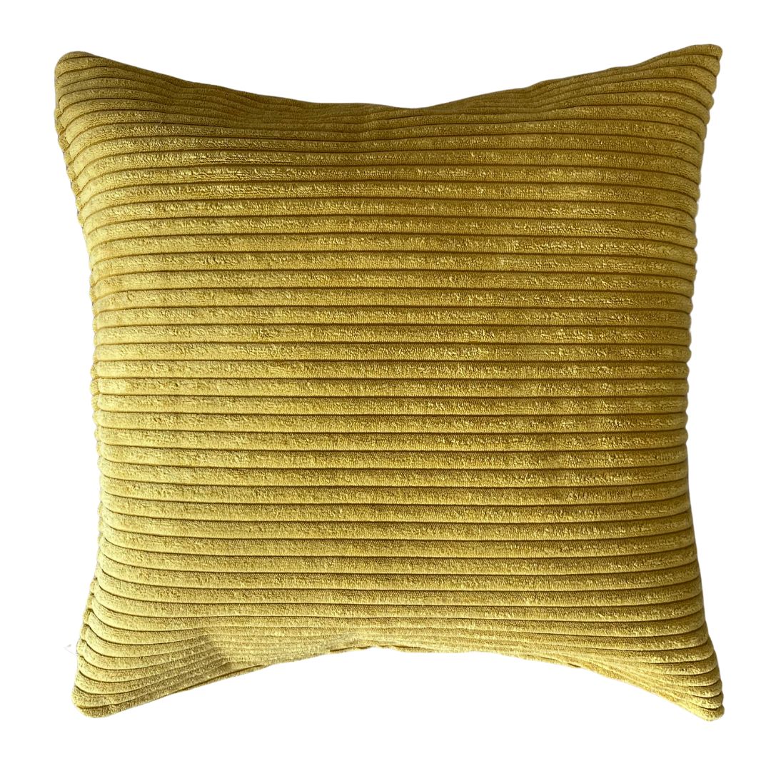 Corduroy decorative pillow - 45x45 cm