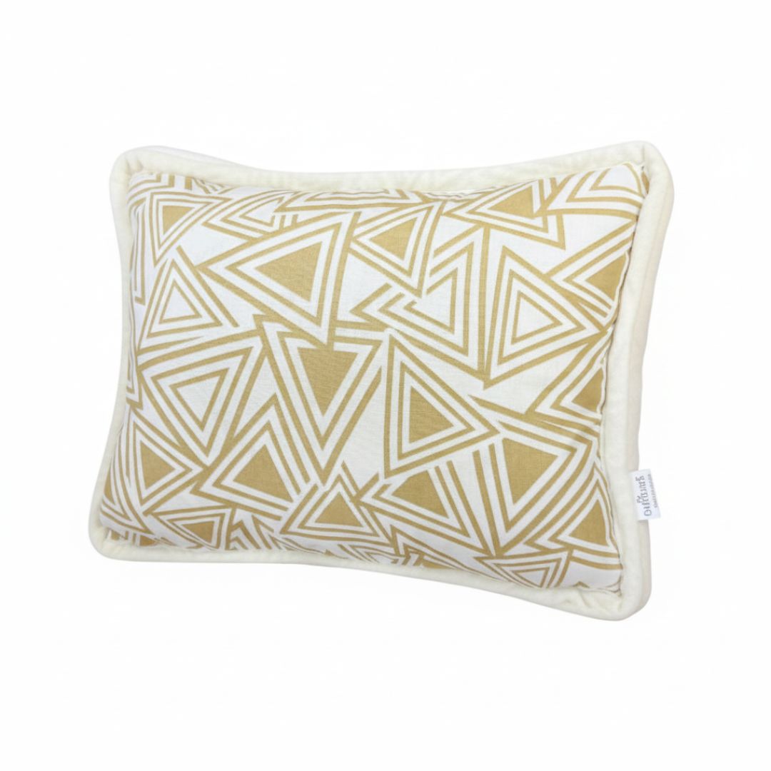 Single-sided wool lavender patterned small pillow - 600 gr/m2 - 40x50 cm