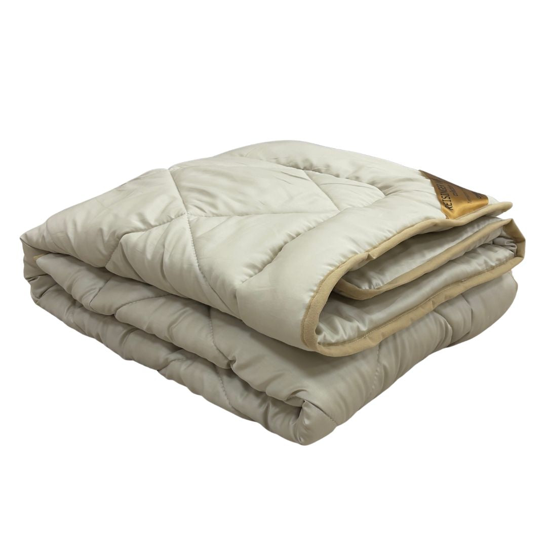 Weiß - Woll-4-Jahreszeiten-Bettdecke - 140x200 cm