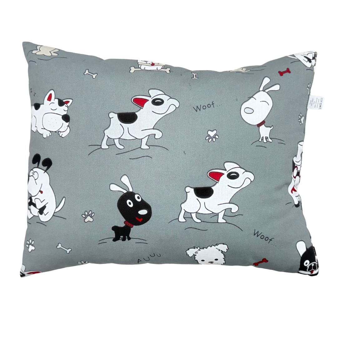 Gray car cushion - 40x40 cm