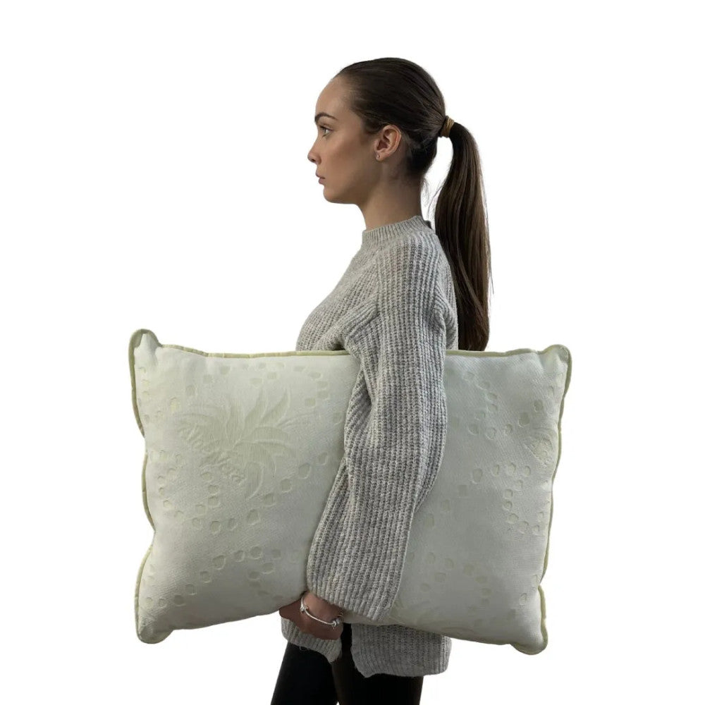 Aloe Vera 2-piece half pillow set - adjustable firmness