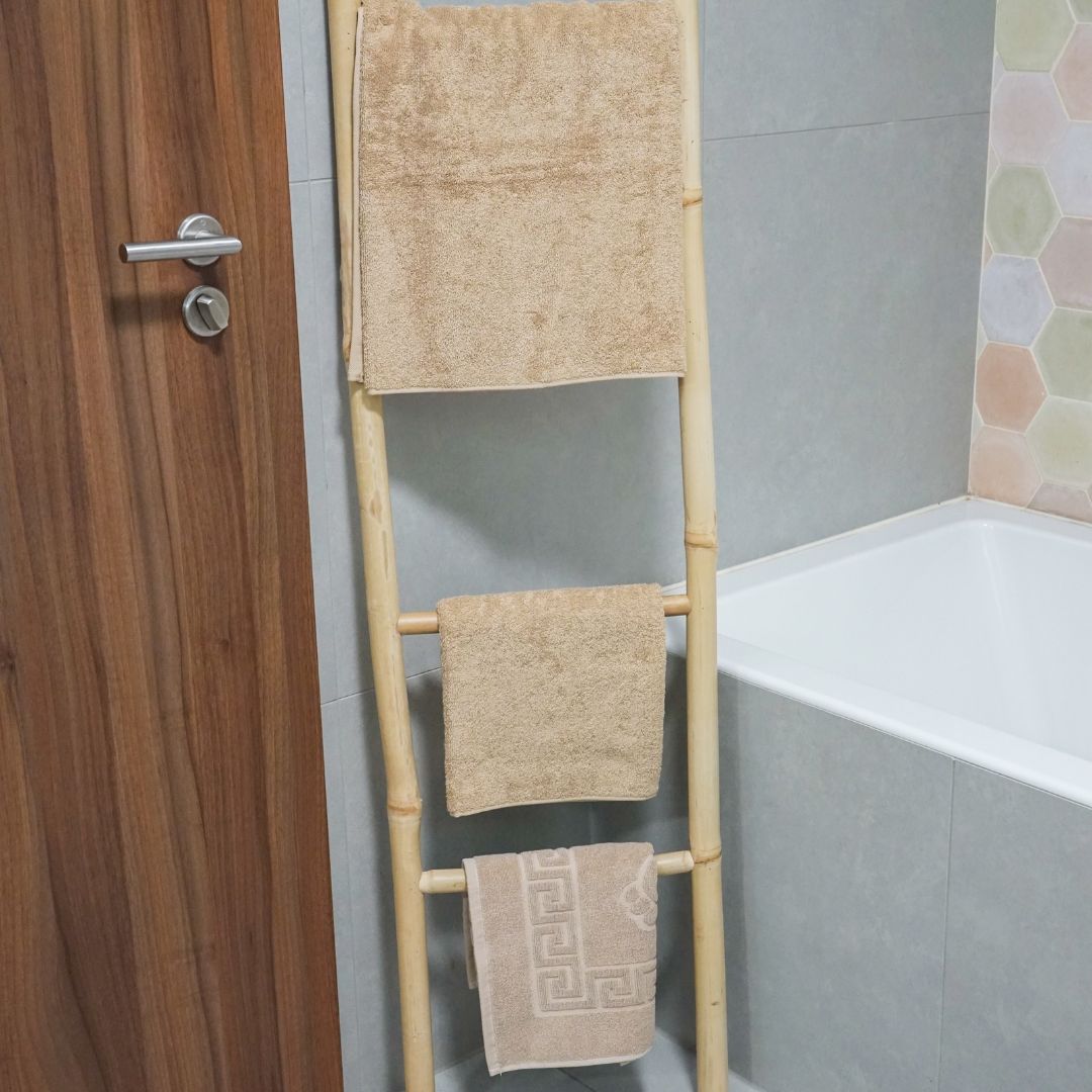 Hotel frottír törölköző - 450 gr/m2 - Bézs - csomagos