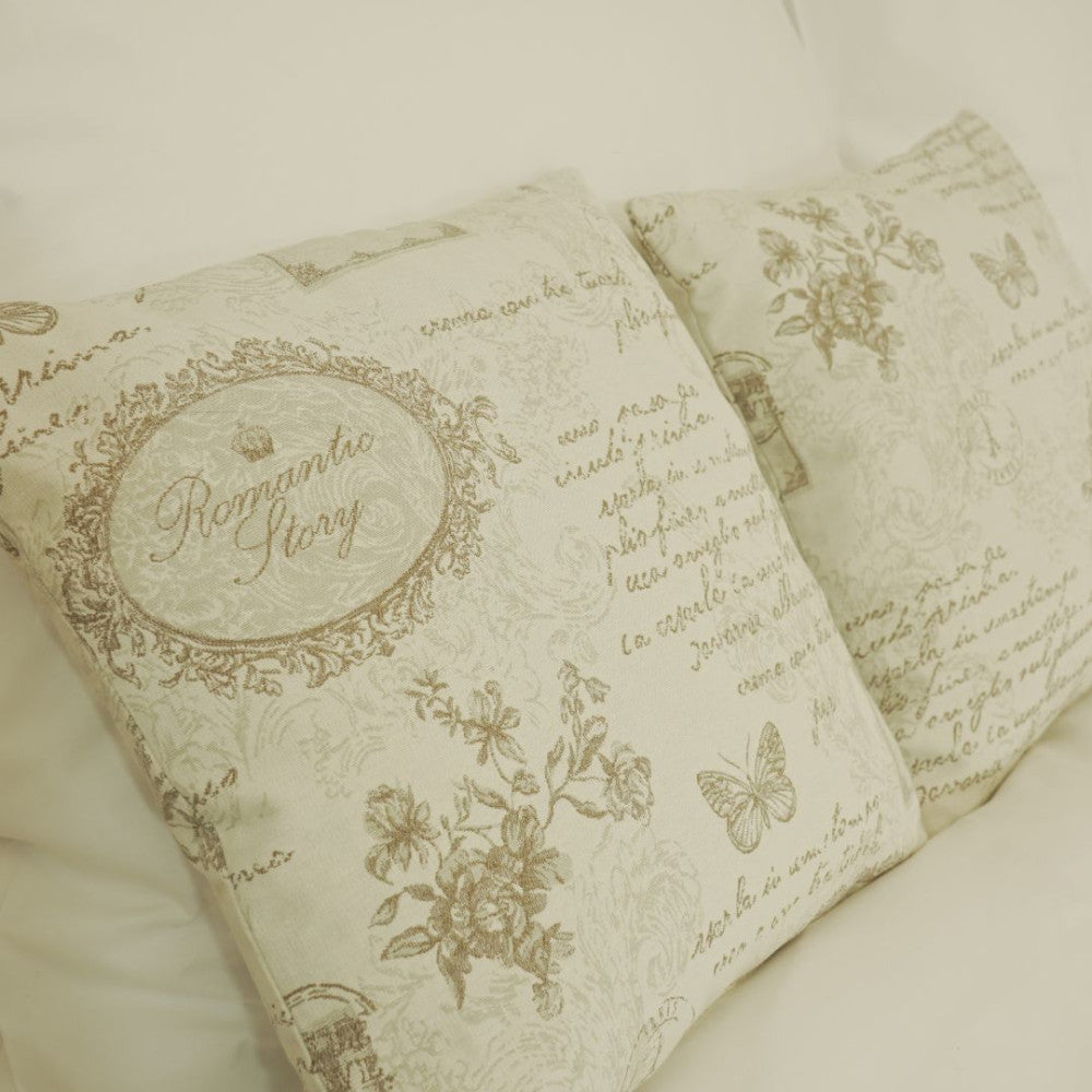 Díszpárna betéttel - 38x38 cm - VINTAGE