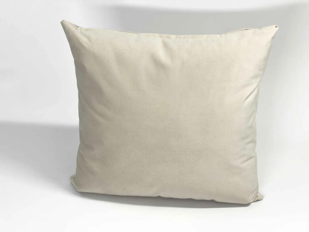 Decorative cushion (with insert) 45x45 cm (cream)