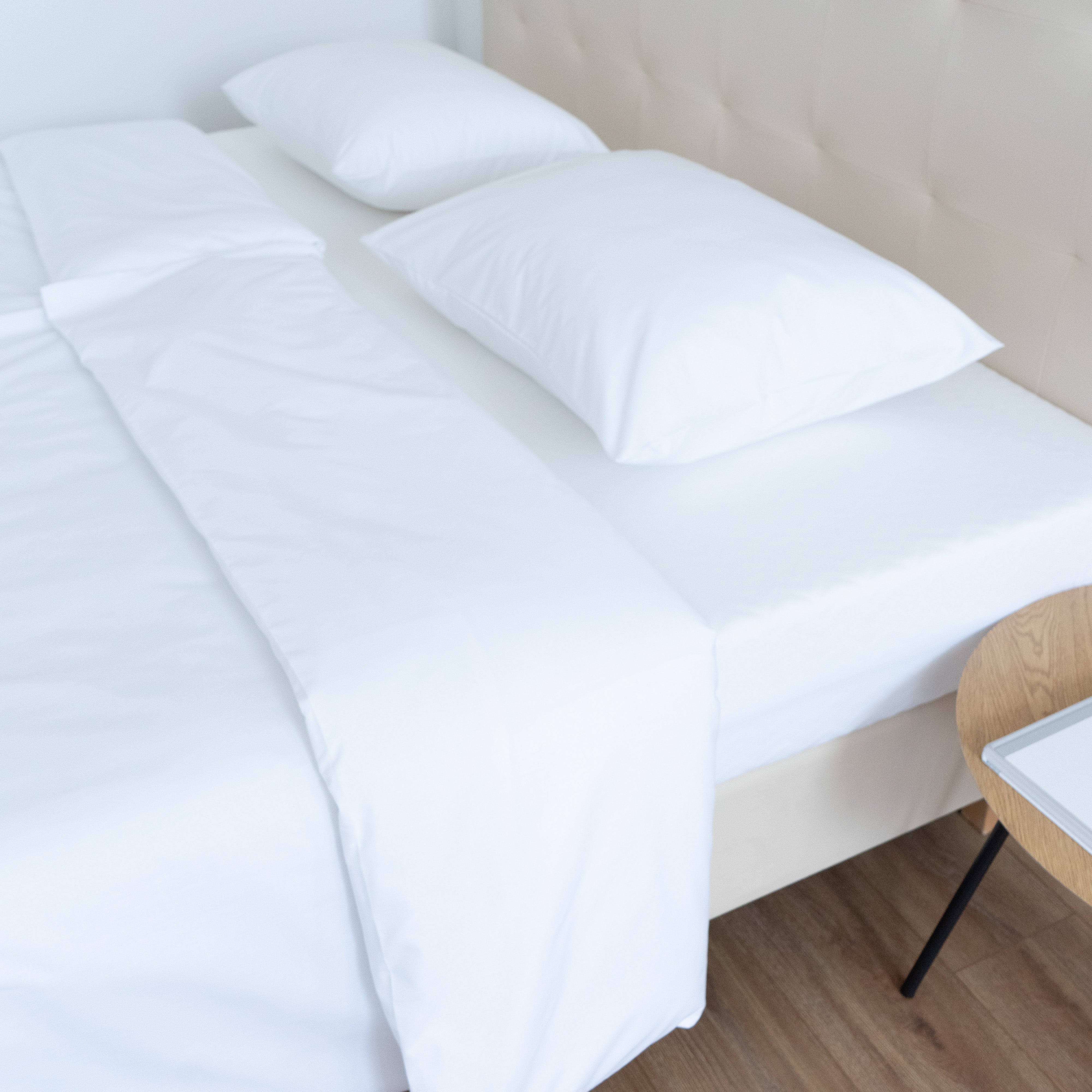 Hotel 100% pamutvászon ágyneműhuzat garnitúra - áthajtós - 2 db-os szett - 146 gr/m2 - csomagos