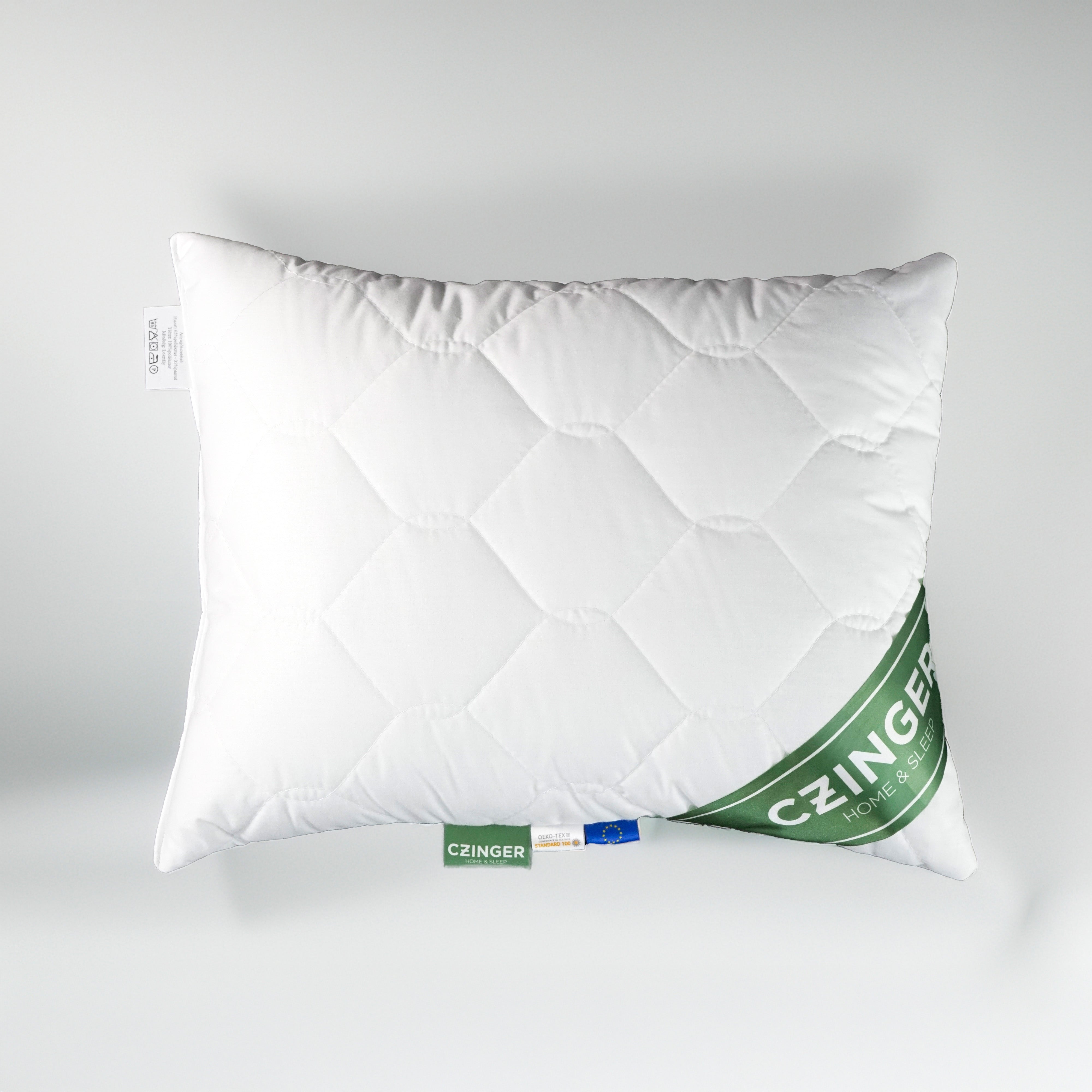 Family Extra - Anti-allergenic quilted pillow - washable at 95 °C