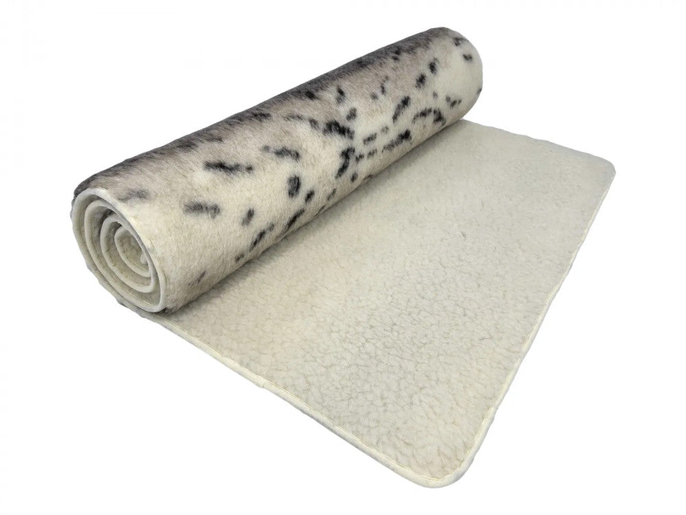 3-teiliges Wollset aus Merinowolle – Luchsmuster – 550 g/m²