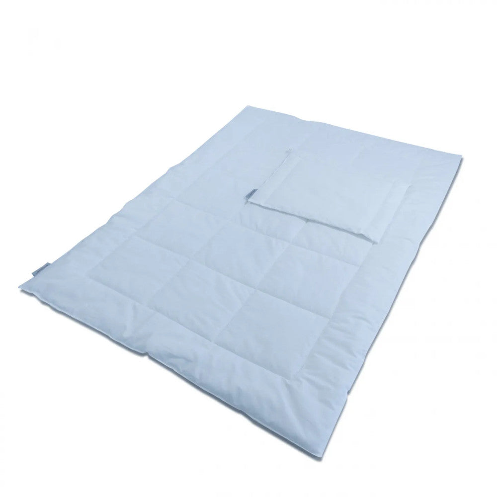 Allergy "STOP" - children's bedding set (duvet + small pillow) 2 pieces - with hem band