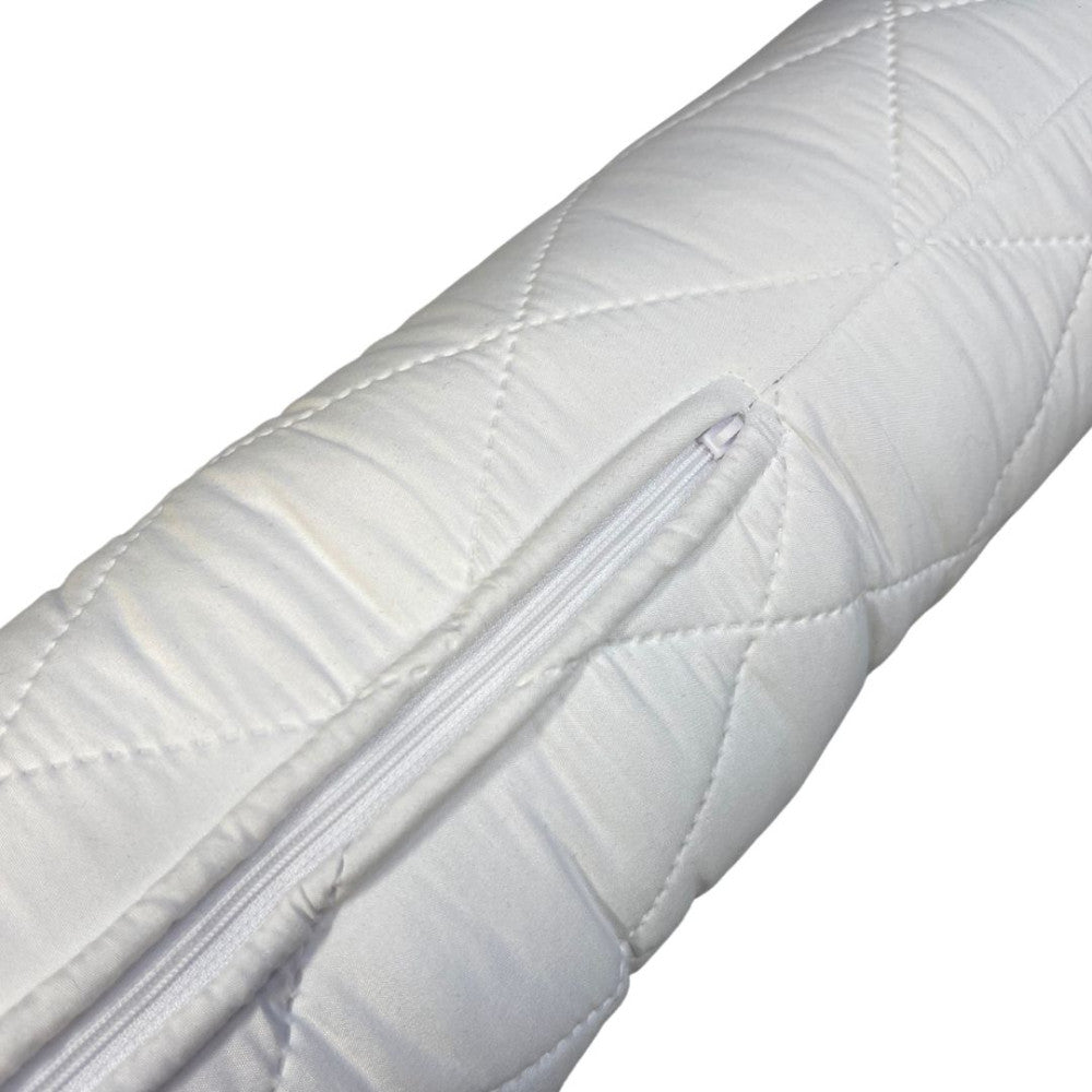 Thin quilted roller cushion - with adjustable firmness