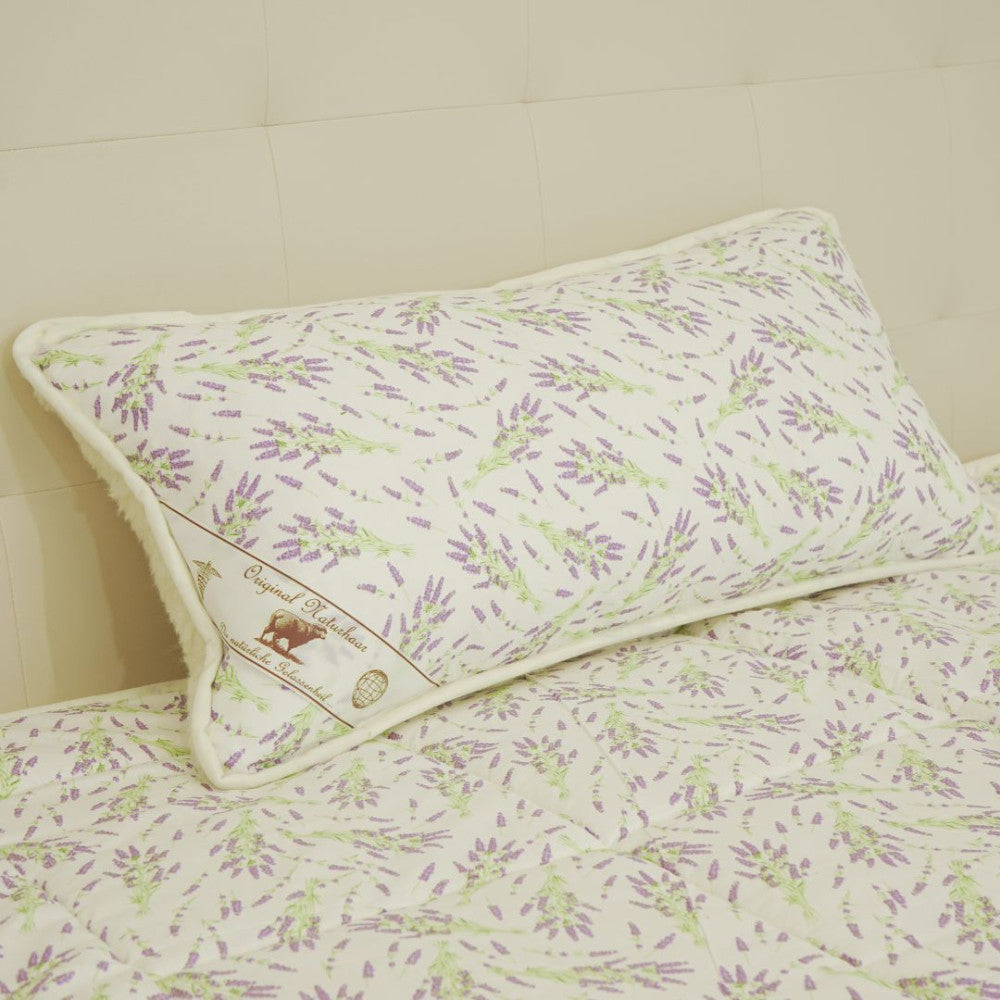 Gyapjú-pamut nyári garnitúra (2 részes) - Levendulás