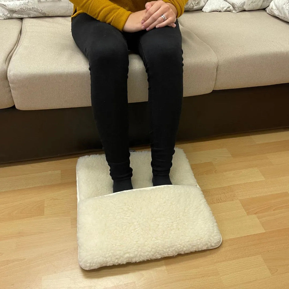 Wool leg warmers - 42x42 cm - large