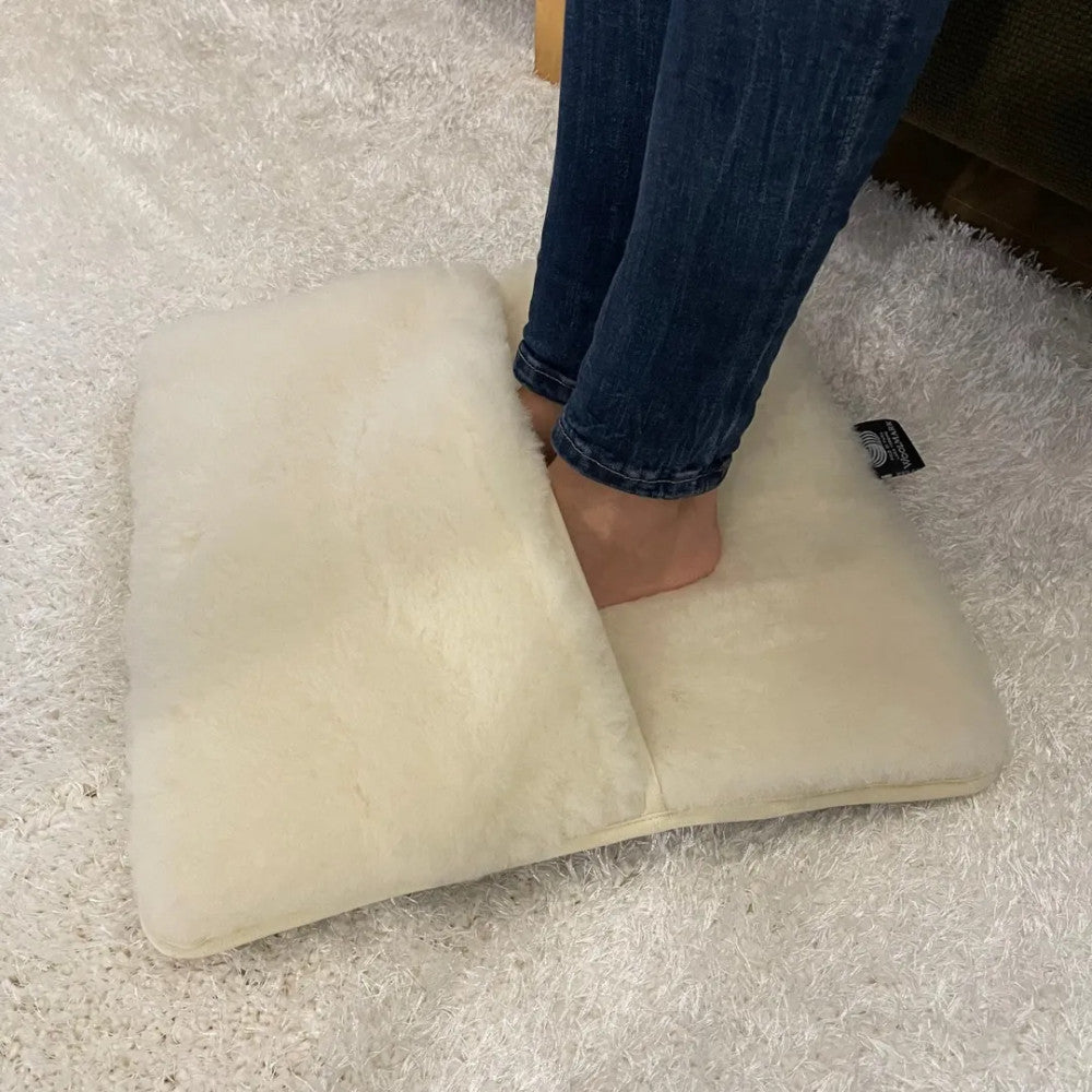 Kaschmir-Wolle-Beinwärmer - 42x42 cm - groß