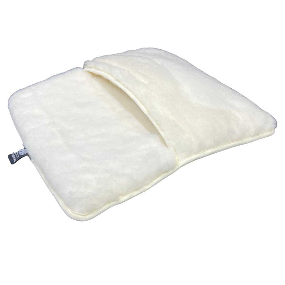 Kaschmir-Wolle Fußwärmer - 42x42 cm - groß - 550 g/m²