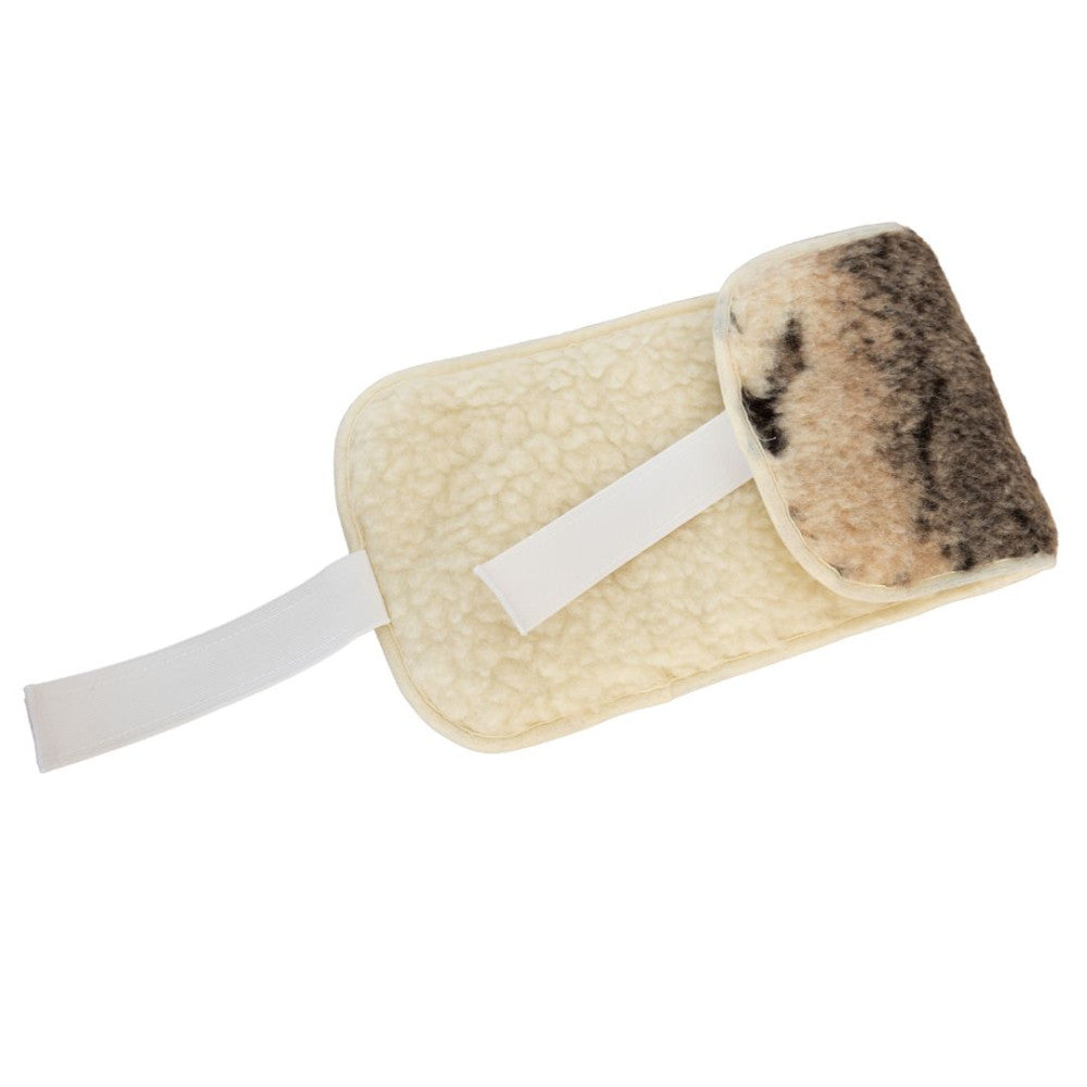 Nierenwärmer aus Wolle - 20x55 cm - mittel - gemustert