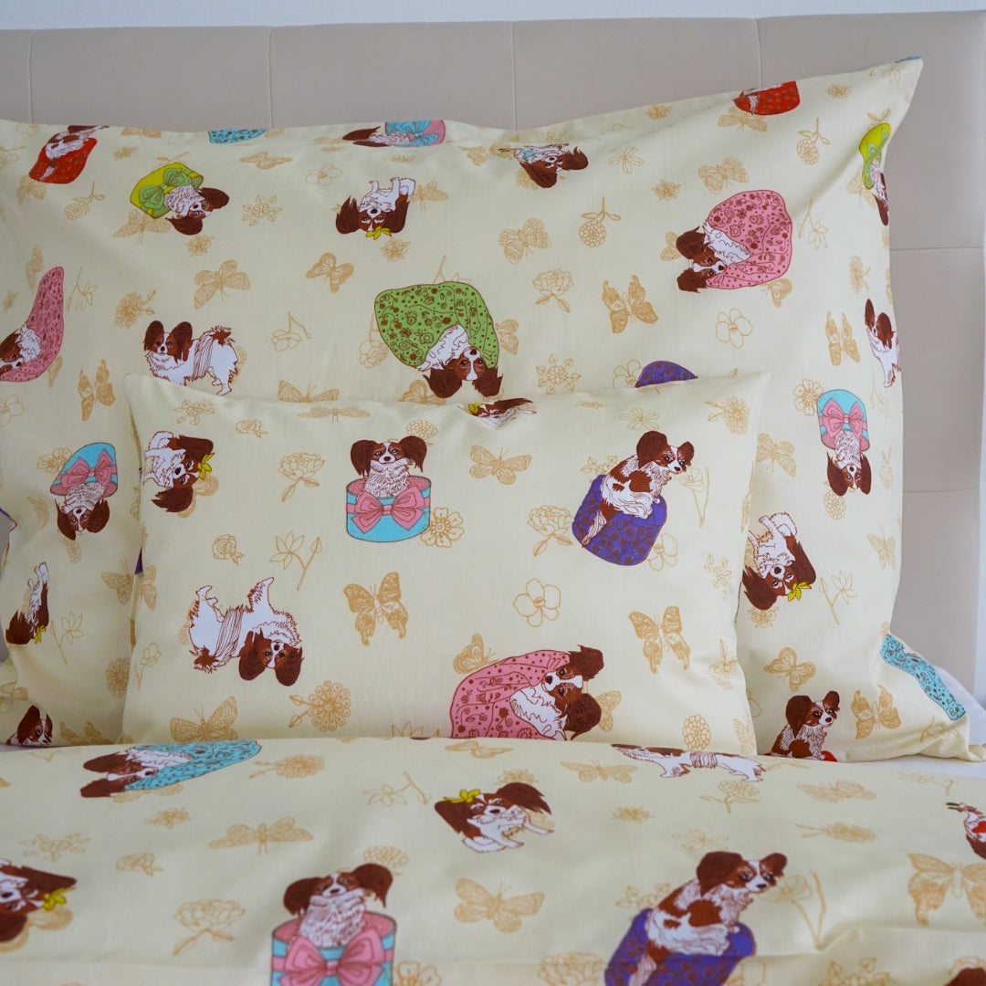 Puppy Chic Cotton Duvet Cover Set – with cute dog design