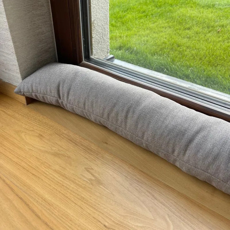 Zugluftstopper Dekor grau