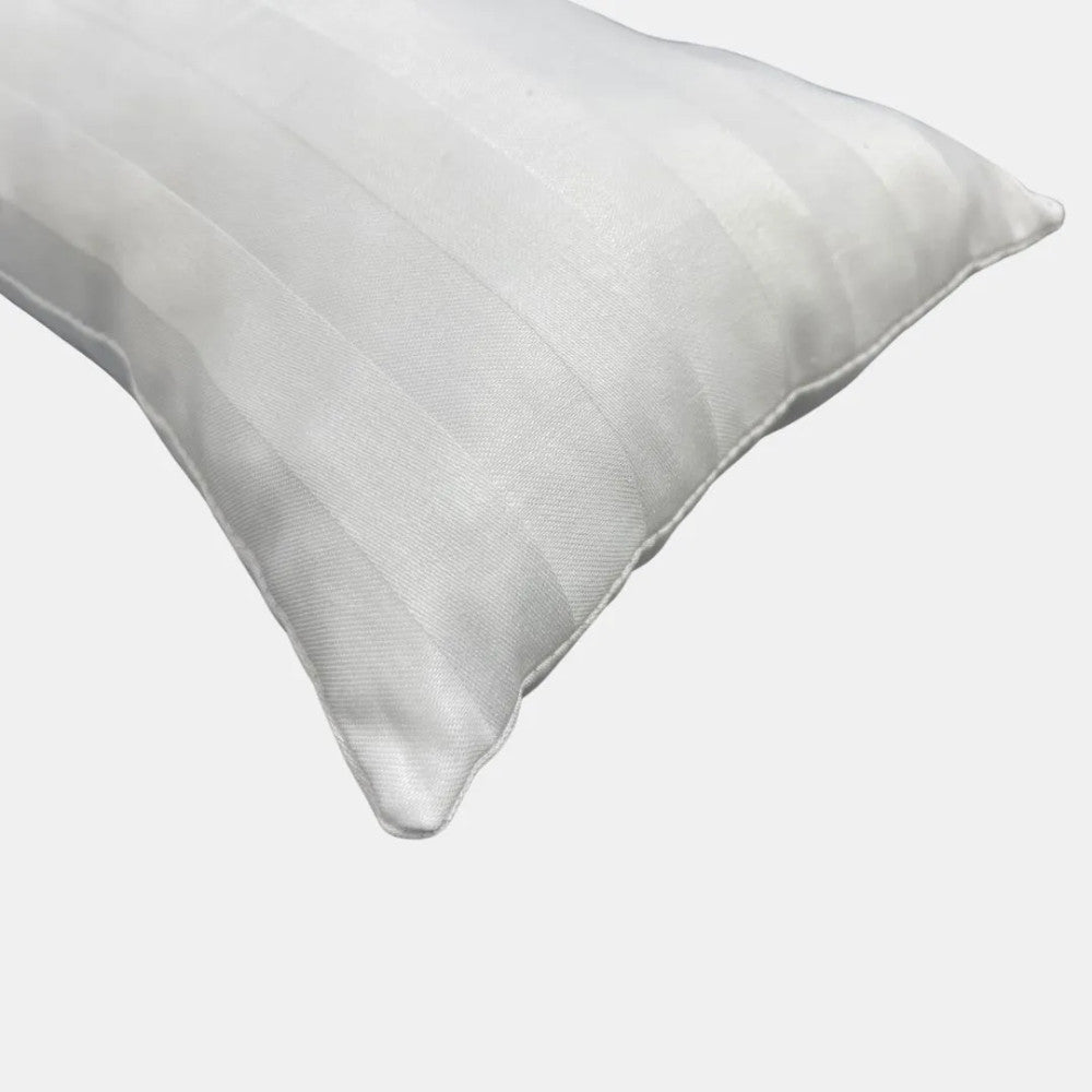 Damask striped draft stopper