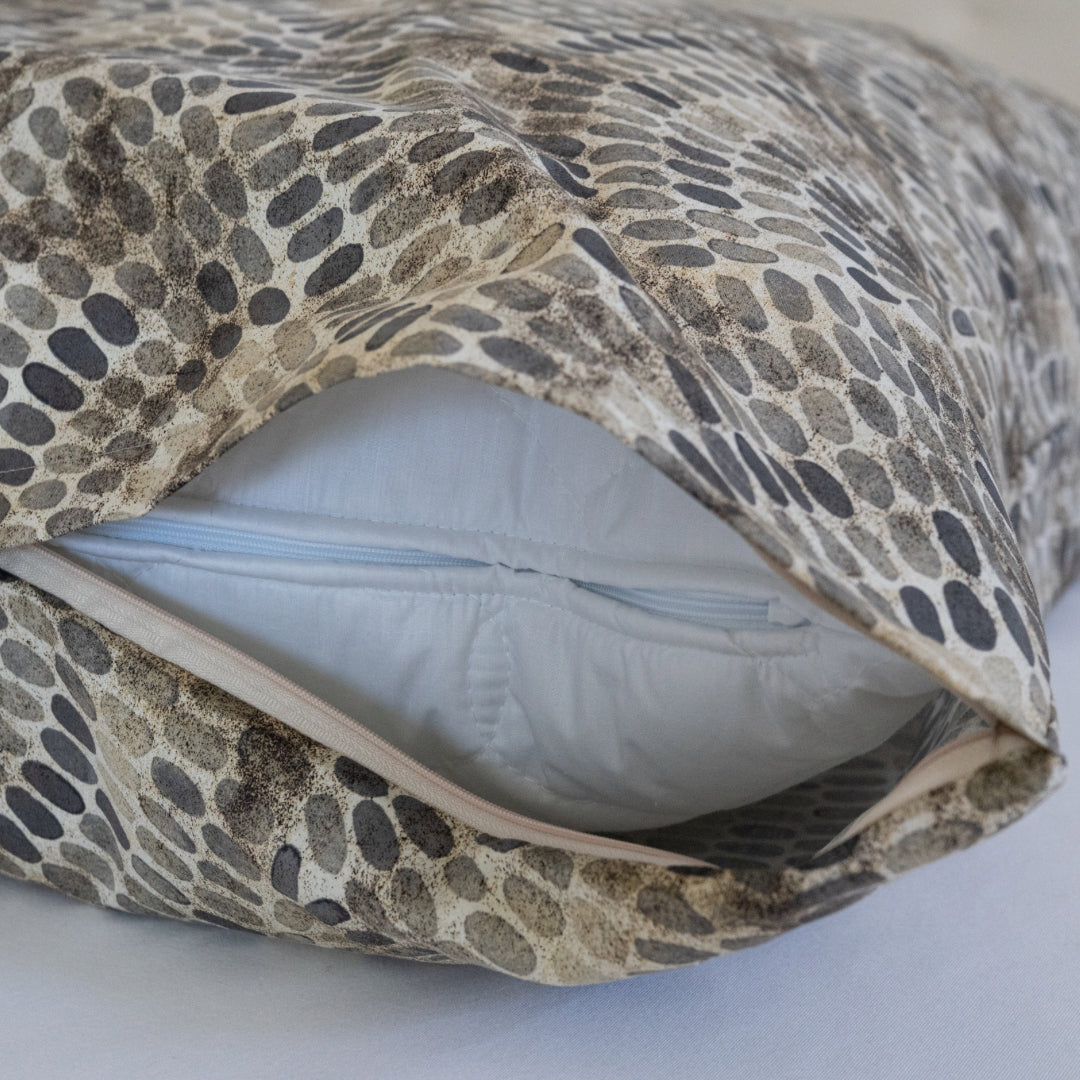 Patterned satin bed linen set - TC 300