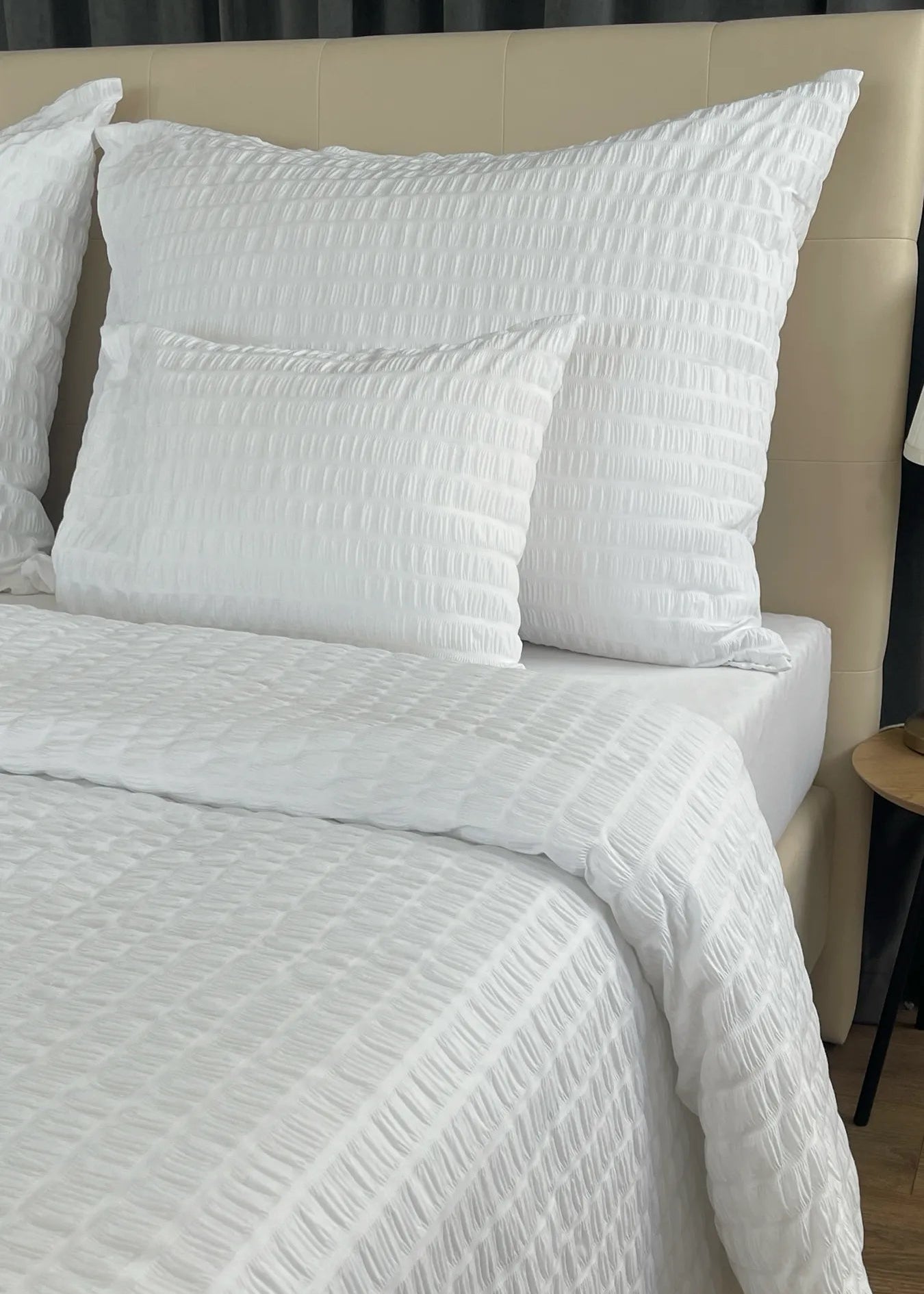 Krepp ágyneműhuzat garnitúra - 80% Pamut - 20% PE - áthajtós - 130 gr/m2