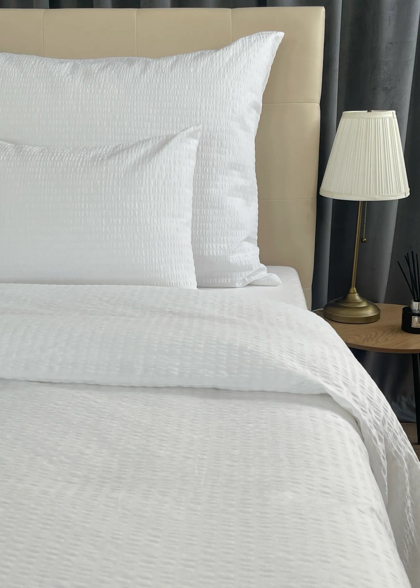 Krepp 100% pamut ágyneműhuzat garnitúra - áthajtós - 130 gr/m2