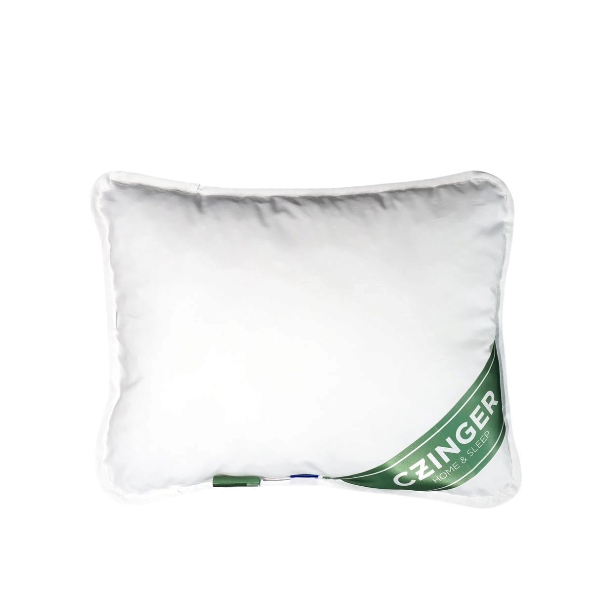 Allergie "STOP" Antiallergisches Kissenset /Halbkissen, kleines Kissen/ 100% Baumwollbezug mit Einfassband