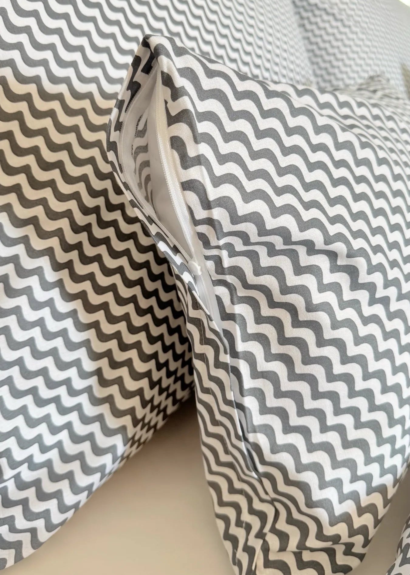 Baumwollbettwäscheset - Blaue Kreise