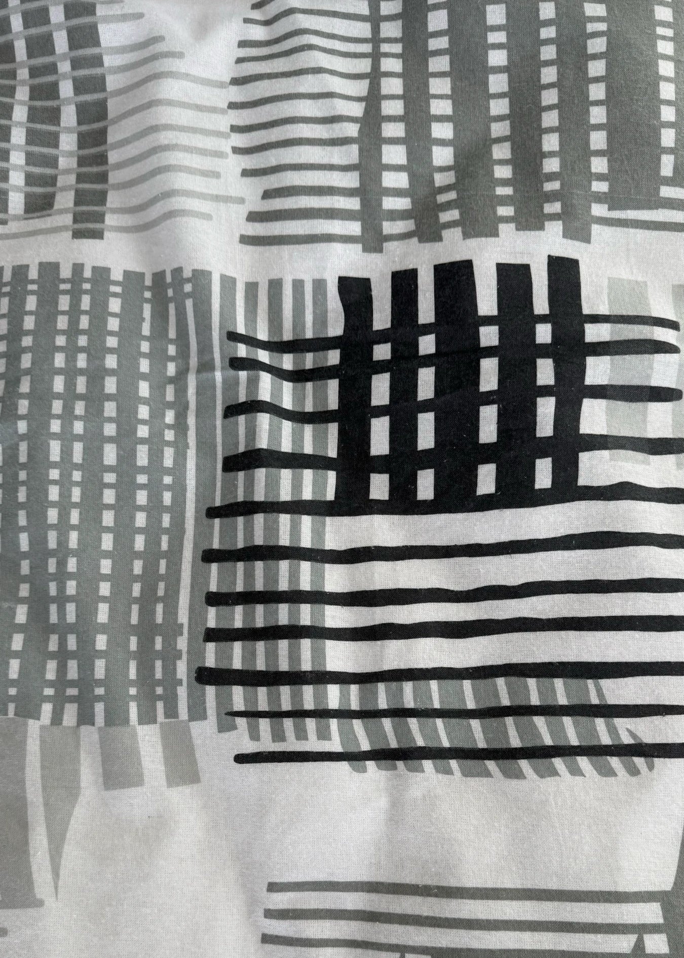 Urban Grid Flanell-Bettwäsche – moderne urbane Eleganz