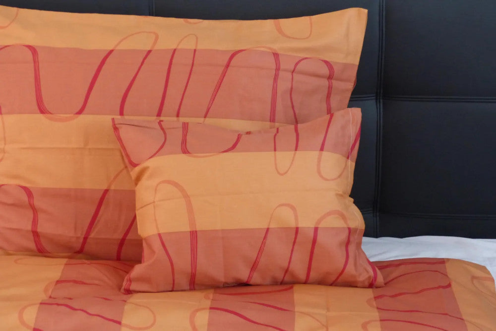 Satin pillowcase - Orange