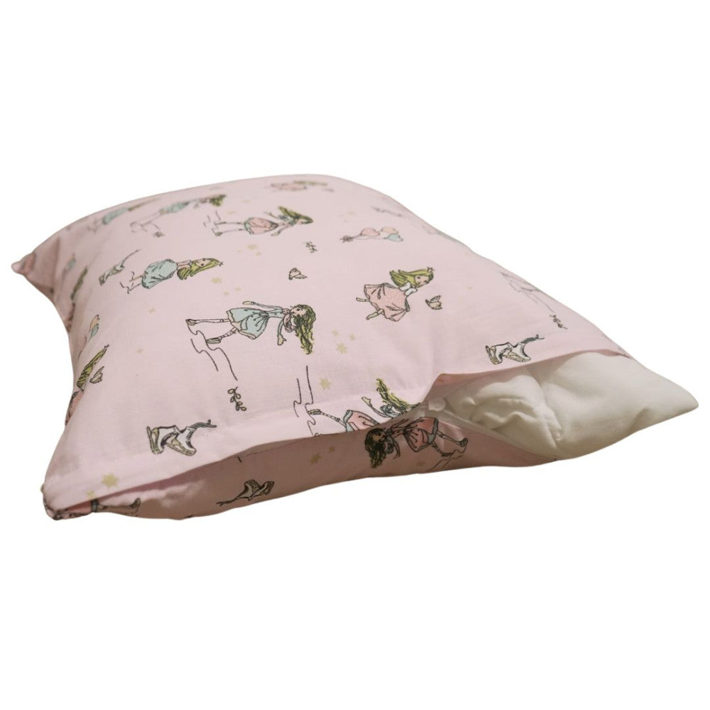 Pamut kispárnahuzat - Királylányos