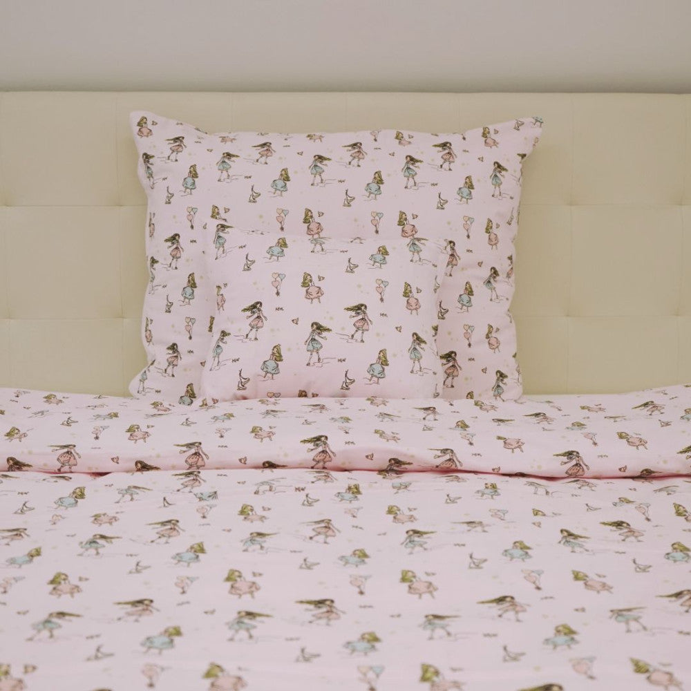 Pamut kispárnahuzat - Királylányos