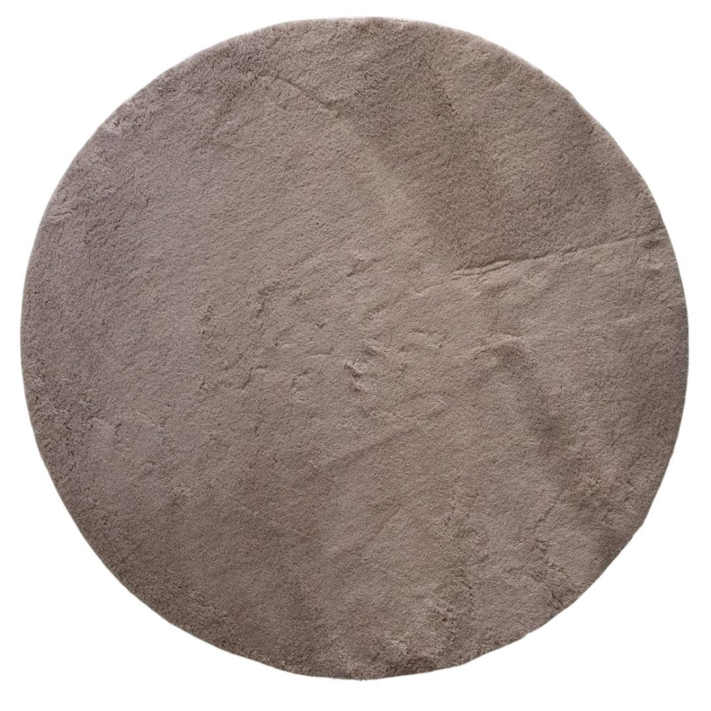 Royal round rug - beige
