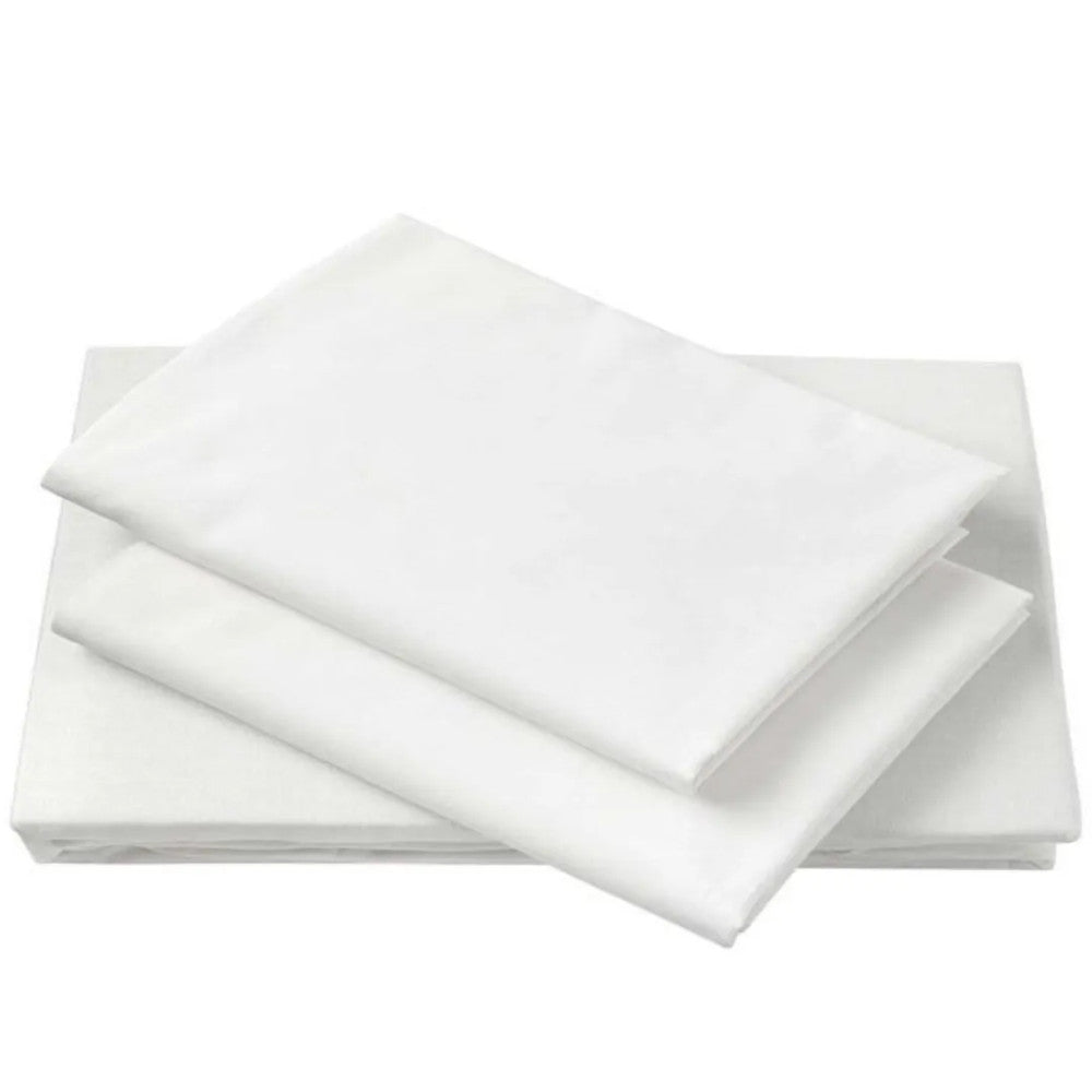 Classic - Cotton Linen Sheet - 100% Cotton - PREMIUM QUALITY - 146 gr/m2