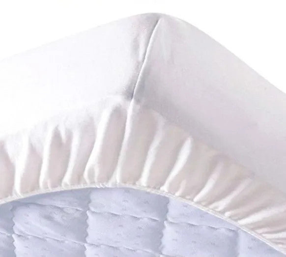 Waterproof mattress protector - round rubber design - Cotton Jersey - packaged