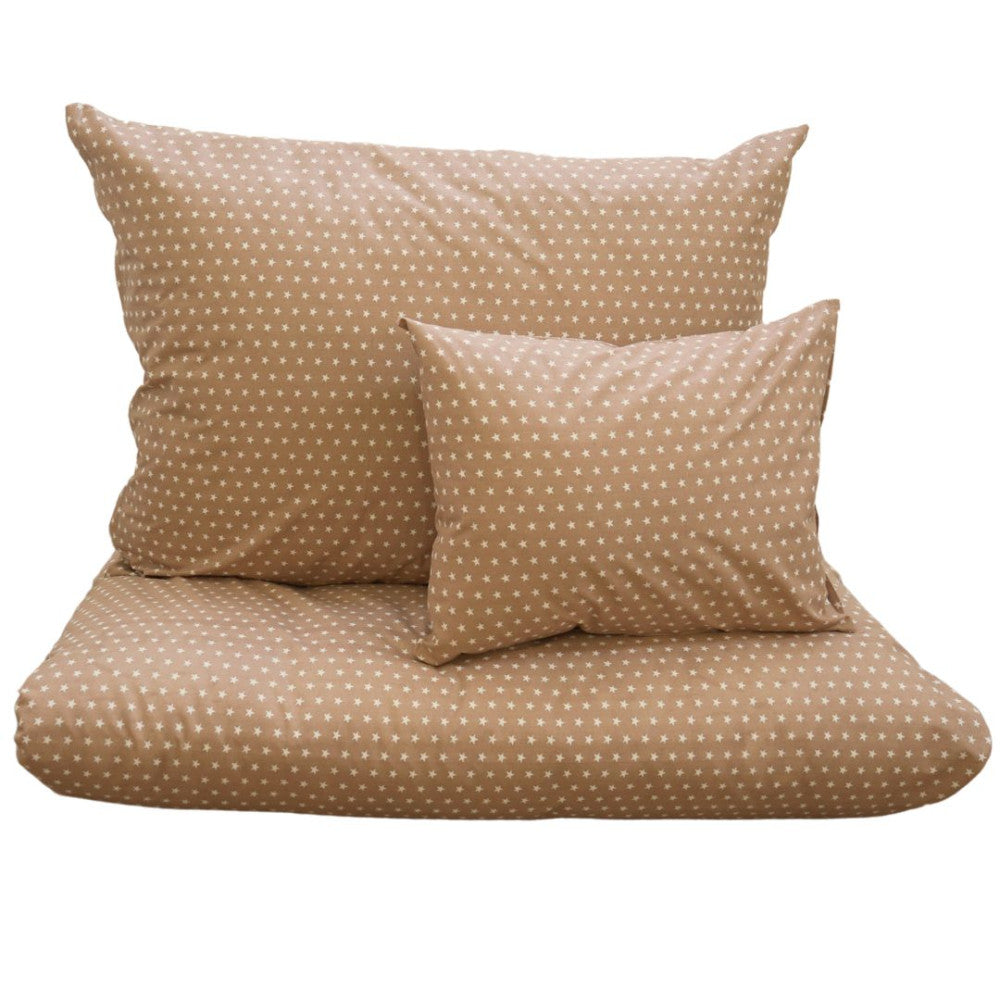 Sand Star Cotton Bed Linen – natural starry elegance